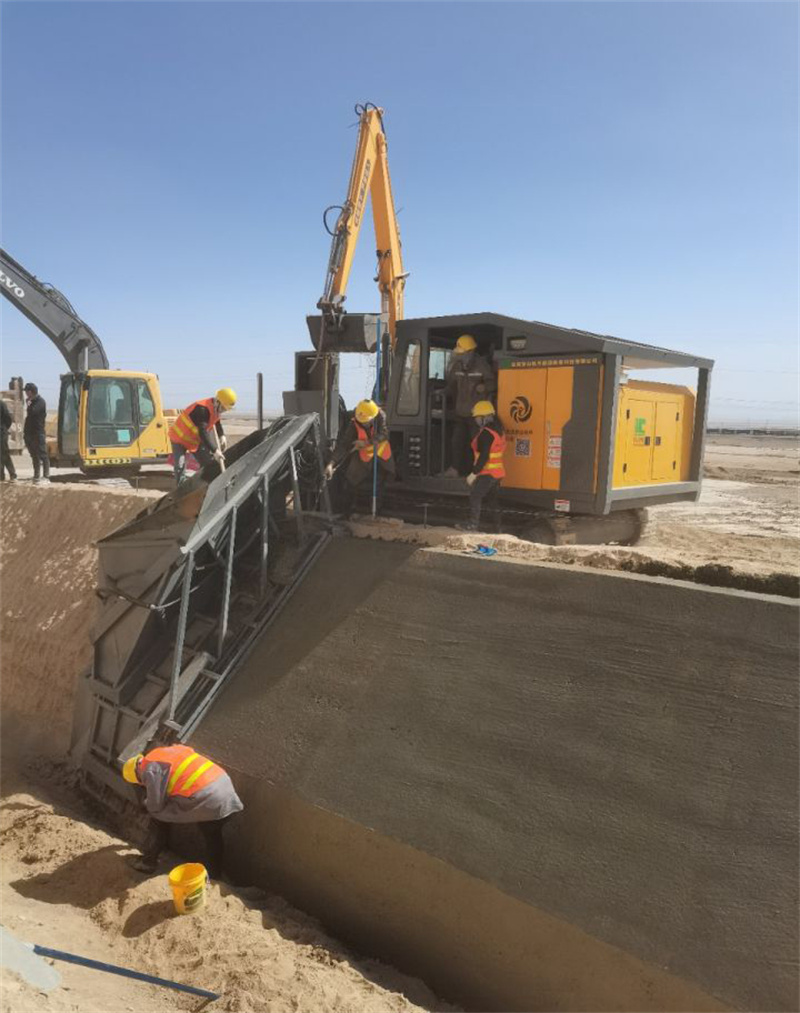 混凝土護(hù)坡滑模機